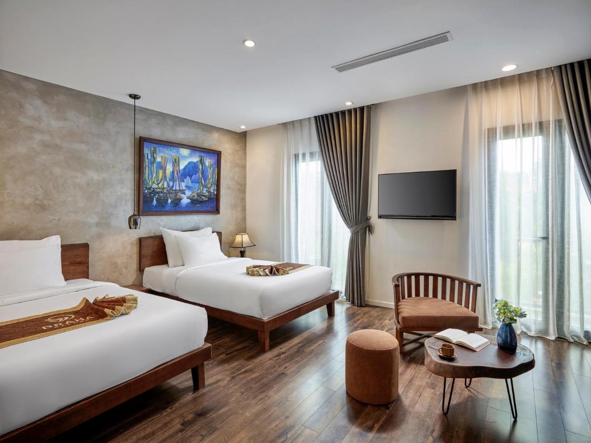 Draha Halong Hotel - Serenity, Charm And Nature - Preferred By Western Travelers Hạ Long Exterior foto